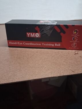 YMX Hand-Eye Coordination Training Ball - Black & Red Box